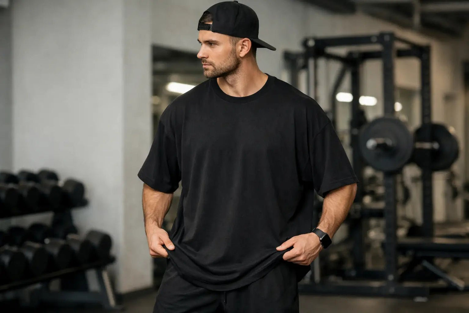 Oversize Gym Shirt richtig tragen