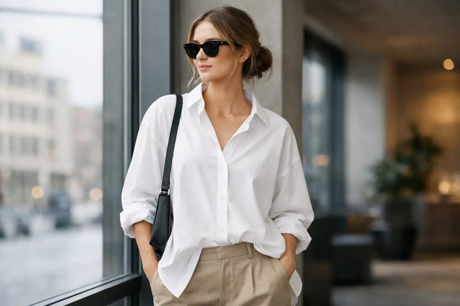 Oversized Shirt richtig tragen